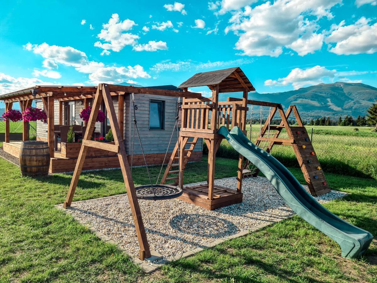 Liptovalley- Mobilne Domy S Wellnessom Liptovská Kokava Екстериор снимка