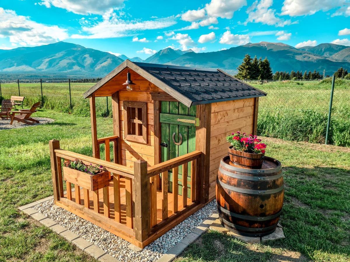 Liptovalley- Mobilne Domy S Wellnessom Liptovská Kokava Екстериор снимка